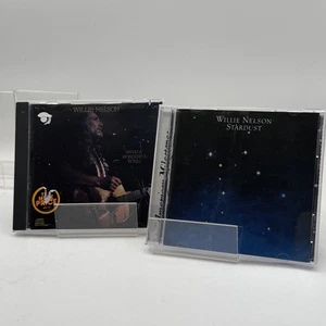 2FER Stardust & What a Wonderful World by Willie Nelson 2CD EXCELLENT & VG-/G+ - Foto 1 di 6