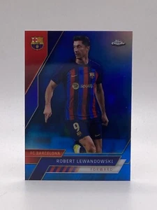 TOPPS BARCELONA CROMO 2022/23 PARALELO ROBERT LEWANDOWSKI #079 07/75 - Imagen 1 de 2