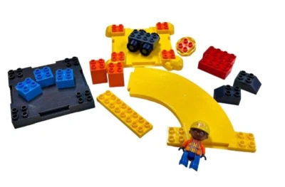Amloid Kids at Work Interlocking Blocks 15 PCs plus Tonka Construction Man - Image 1 of 2