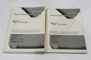 Corvette 1997 manual de servicio de fábrica 1 y 2 solamente (juego incompleto) - Imagen 1 de 2
