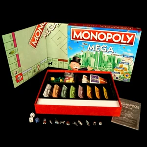 Monoploly The Mega Edition Board Game - Picture 1 of 7