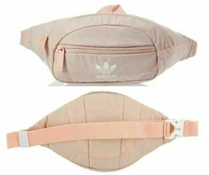 Adidas Originals Crossbody Core Waist Pack, Pouch Trefoil Pink/White NWT - Picture 1 of 1