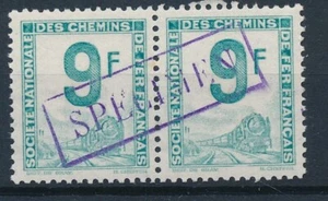 Colis Postaux 27** paire surchargée SPECIMEN neuf sans charnière ref NA 33/1 - Picture 1 of 1