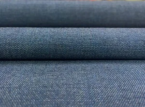 1.625 yds Kvadrat Remix 2968-0836 Blue & Gray MCM Woven Wool Upholstery Fabric - Picture 1 of 9