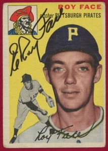 Roy Face 1954 Topps #87 SIGNED w bold auto - very nice! - Picture 1 of 2