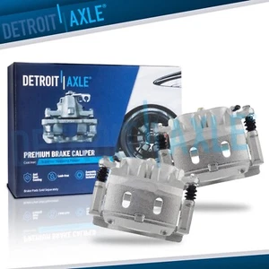 Front Disc Brake Calipers w/ Brackets for INFINITI QX56 QX80 Nissan Armada Titan - Picture 1 of 7