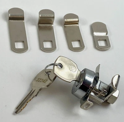 Cerradura universal para buzón de correo con llave con 5 adaptadores combinados de levas Foto 1 de 3