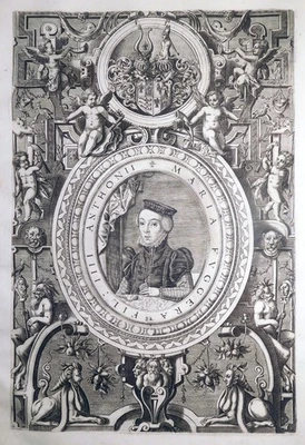 Kupferstich, Maria Fugger, D. Custos, ~1600,  NH 783, Augsburg, Musik - Bild 1 von 4