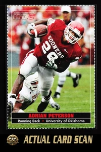 2005 Sports Illustrated for Kids Adrian Peterson #454 Oklahoma Sooners - Bild 1 von 2