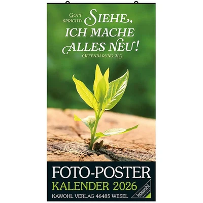 KAWOHL VERLAG GMBH Foto-Poster-Kalender 2026 | Wand-Kalender zum Aufhängen - gerollt | Kalender