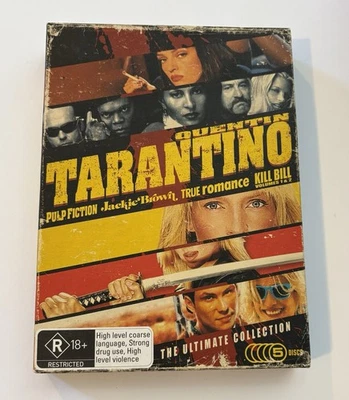 QUENTIN TARANTINO ULTIMATE COLLECTION DVD BOX SET Pal Region 4 - Free Aus Post! - Image 1 of 2