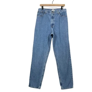 L.L. Bean 8/10 haut femme vintage original coupe décontractée taille haute maman jeans - Photo 1/9