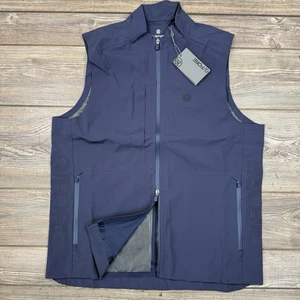 G/FORE Golf Men’s Repeller 2.0 Water Repellent Vest Twilight Blue Size Large NWT - Picture 1 of 7