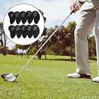 10tlg/Set Golf Eisen Abdeckungen Set Wasserdicht Eisen Golfschläger Abdeckungen Kopfabdeckungen mit