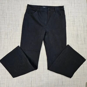 Theory Bootcut Pants Black Stretch Career Casual Trousers Womens Size 2 - Picture 1 of 7