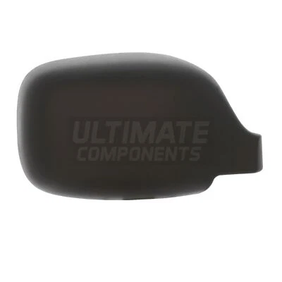 Tapa cubierta espejo de ala Renault Kangoo 2003-2009 negra texturizada lado del conductor Foto 1 de 4