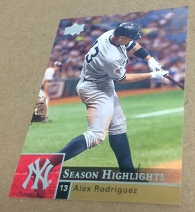 Alex Rodriguez 2009 Upper Deck #469 NM-MT Zustand - Bild 1 von 2