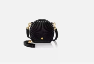 SEE BY CHLOE leather shell mini crossbody bag wristlet - Black - Picture 1 of 11