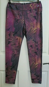 New Balance Active Wear Pant Girls Size XL 16 26x25 Purple Stretch 52-23410 - Picture 1 of 7