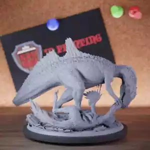 Dinosaur Eat Miniature Jungle Monster Mini Dungeons and Dragons Mini DnD 5e - Picture 1 of 8