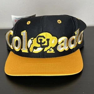 Logo Vintage Colorado University Buffaloes 7 SnapBack Avvolgente Scritta Logo - Foto 1 di 15