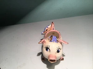 Vintage Anthropomorphic Pig Coffee Creamer Pitcher - Picture 1 of 6