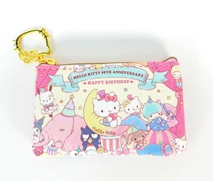Sanrio Hello Kitty Coin Pouch Kitty Cat Coin Purse Cartoon Cute Mini Card Holder - Picture 1 of 4