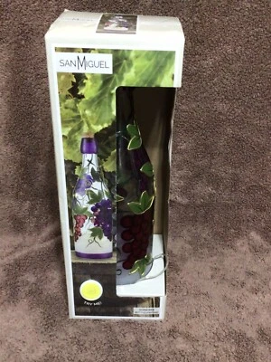 Iluminación Botella San Miguel Sonoma 3.25" Diámetro x 12" H Foto 1 de 3