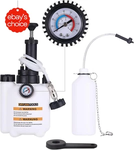 3L Hand Brake Fluid Bleeder Tool Kit One Man Easy Use Brake Bleeding System - Picture 1 of 11