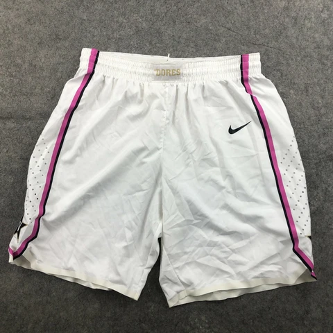Nike Vanderbilt Commodores Shorts Men Size 36 White Pink Basketball Player Issue Cover