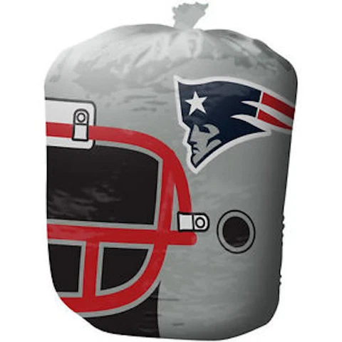 NFL New England Patriots Stuff-A-Helmet Lawn & Leaf Bag, Large/57 Gallon Cover