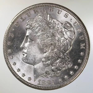Raw 1881-S Morgan $1 Uncertified Ungraded US Minted Silver Dollar Coin - Picture 1 of 4