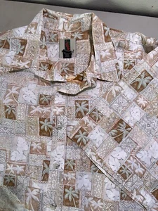 Camisa de manga corta Tori Richard Honolulu para hombre flores exóticas florales palmeras XLarge - Imagen 1 de 6