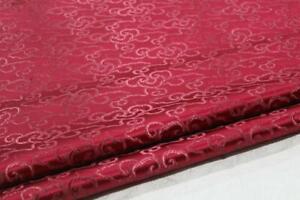 Faux Silk Brocade(Floating Cloud)Jacquard Damask Kimono Fabric Material*BD4