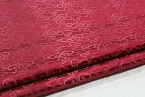 Faux Silk Brocade(Floating Cloud)Jacquard Damask Kimono Fabric Material*BD4 - Picture 1 of 26