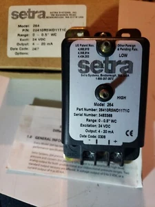 SETRA 26410R5WD11T1C TRANSDUCER (BRAND NEW) - Picture 1 of 2