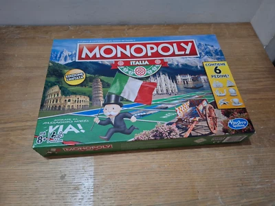 OTTIMO STATO COMPLETO 100% Monopoli Italia EDIZIONE LIMITATA Hasbro Parker - Immagine 1 di 4