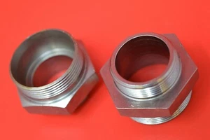 BA780 HARLEY JD INTAKE NIPPLES 1911-1914 TWINS COMPETITION DISTRIBUTING  - Picture 1 of 3