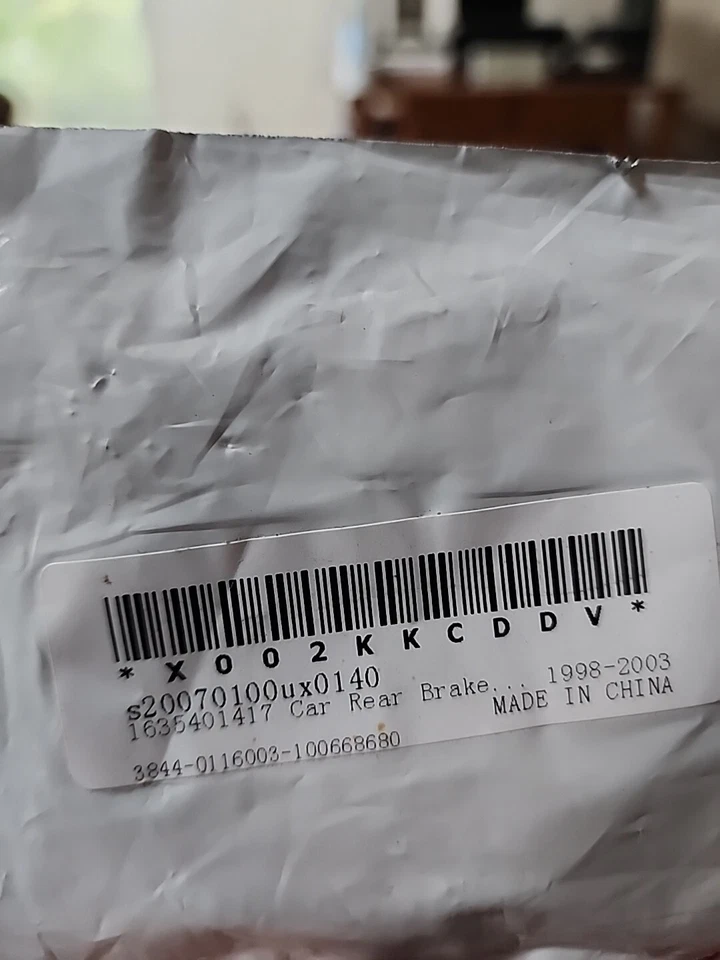 1635401417 Car Rear Brake Pad Wear Sensor for Mercedes-Benz ML320 1998-2003 - Image 1 of 1