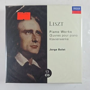 Liszt: Piano Works. Jorge Bolet (Decca) 9CD New/Sealed - Bild 1 von 2