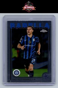 2024-25 Topps Chrome UEFA Club Competitions #23 Nicolò Barella Inter Milan - Imagen 1 de 2