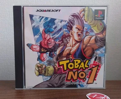 AMAZING CONDITION Tobal No. 1 + FF7 Demo Disc + Manual PS1 PlayStation NTSC-J - Image 1 of 4