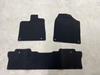  Alfombrillas negras Honda Ridgeline 2017-2025 nuevas OEM 3 piezas Foto 1 de 3