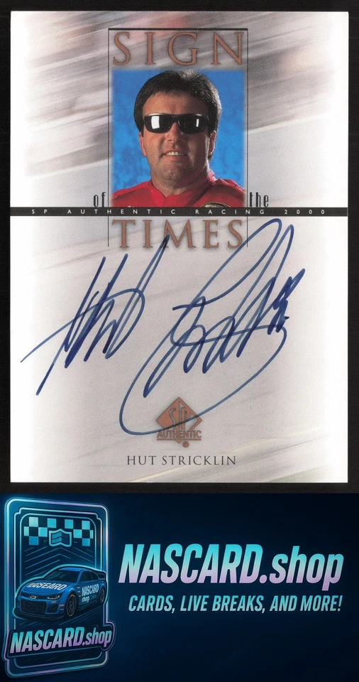 2000 SP Authentic #HS Hut Stricklin Sign of the Times - Image 1 of 2