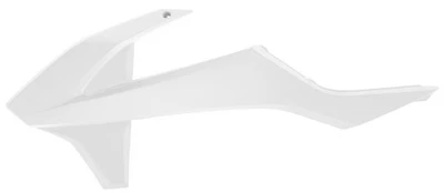 Juego de cubiertas de radiador Polisport (blanco KTM) compatible con 16-18 KTM 450SXF Foto 1 de 2