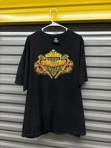 Camisa De Colección WWE 2003 Evolution Talla XXL Negra Pagada Laid Hecha Orton Flair HHH - Imagen 1 de 3
