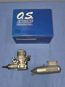 OS Max 46-LA Silver R/C Engine - Picture 1 of 6