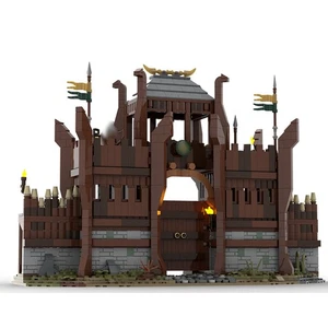 Hot Sale Main Gate of Castle from Movie Building Toys Set Minifig Scale - Picture 1 of 2