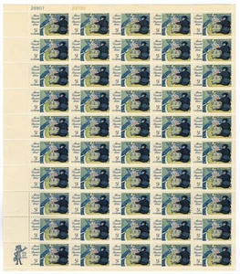 Scott #1322a Mary Cassatt Sheet of 50 Stamps - MNH P#28807-28792 UL - Picture 1 of 2