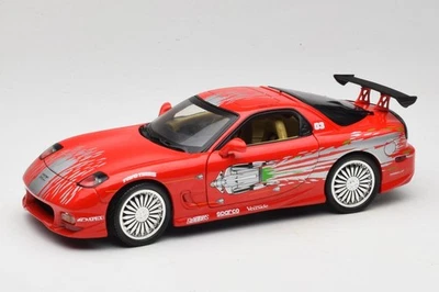 33414 Mazda RX-7 FD Fast & Furious Red ERTL 1:18 - Immagine 1 di 4